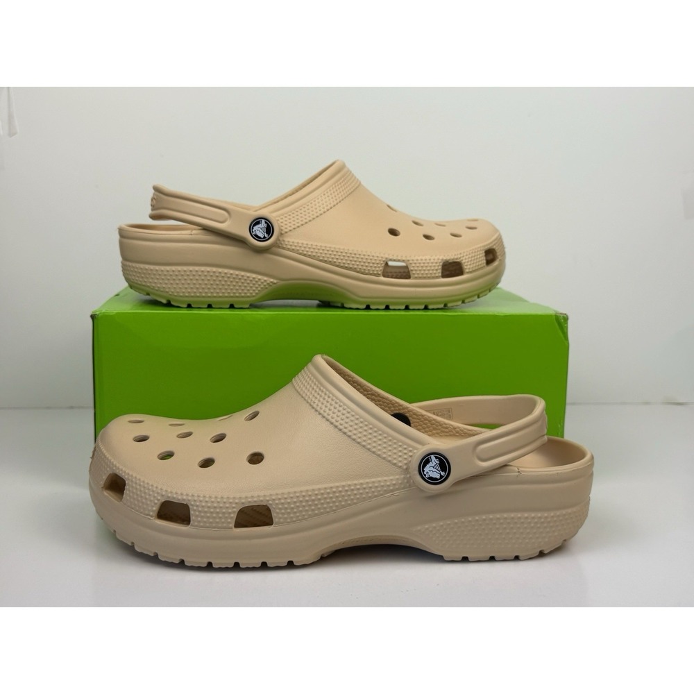 Crocs Classic Clogs‎ Size 9 Men's / Women's Size 11 Shitake Sprite Tan Beige